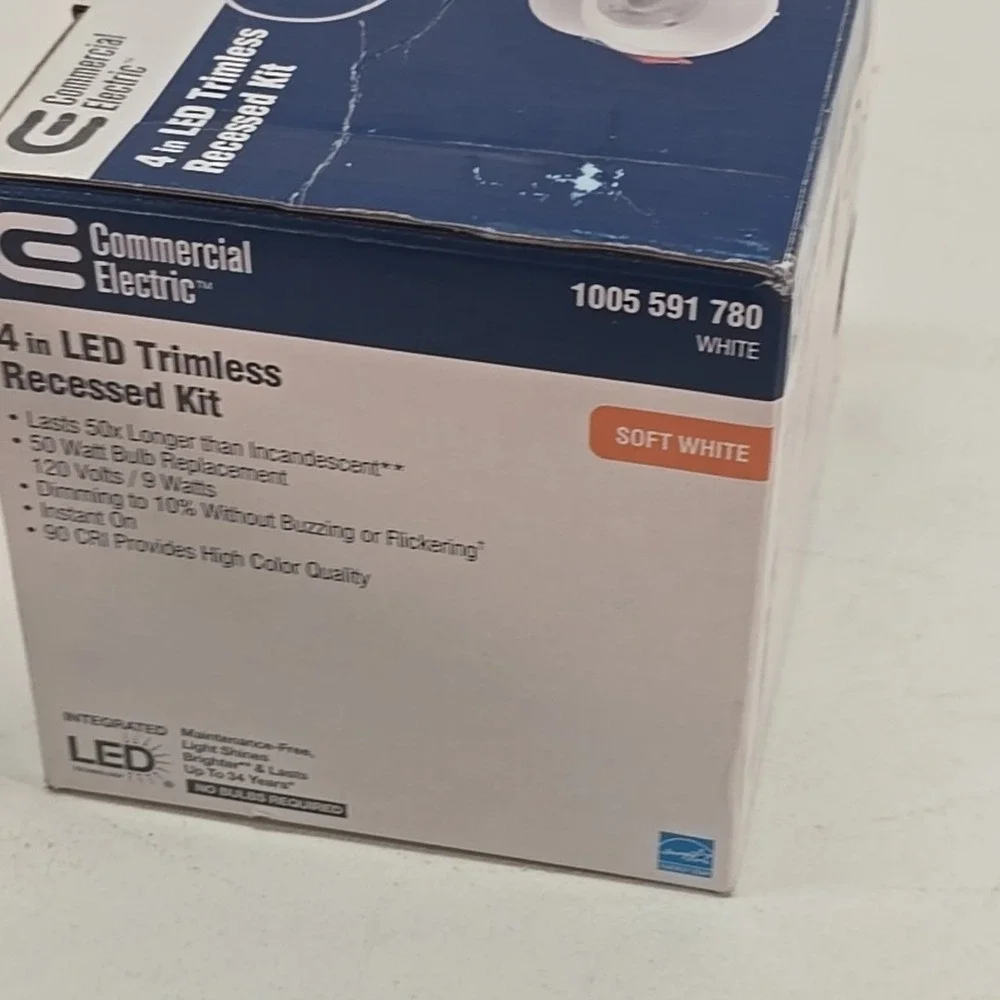 Commercial‎ Electric LED Trimless Integrated LED 4